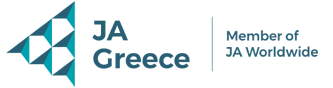 JA Greece Λογότυπο